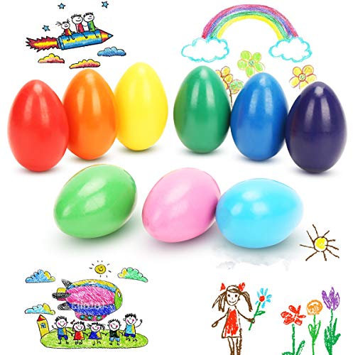 Smlper Wachsmalstifte für Kleinkinder, Waschbare Sichere Ungiftig Handflächengriff Wachsmalstifte Jumbo-und Mollige Malstifte für Kleinkinder und Kinder