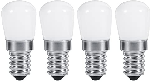 110 V/220 V Frío/cálido E14 Tipo 1,5 W SMD 2835 Mini Frigorífico Congelador Bombilla de Lámpara de Luz LED para Frigoríficos Y Congeladores(6000-6500K （Luz blanca）)