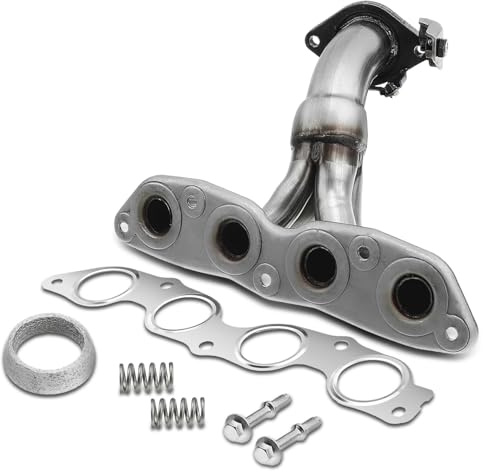 A-Premium [DOHC 4Cyl 1.5L] Engine Exhaust Manifold Kit Compatible with Scion xB xA 2004-2006 & Toyota Echo 2000-2005, with Gaskets & Bolts & Springs