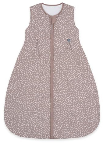emma & noah Sacco a pelo per neonati 1.0 TOG, Sacco a pelo per tutto l'anno per la primavera, l'estate e l'autunno, 100% cotone biologico, certificato OEKO-TEX, sacco a pelo per neonati (Fiore Berry