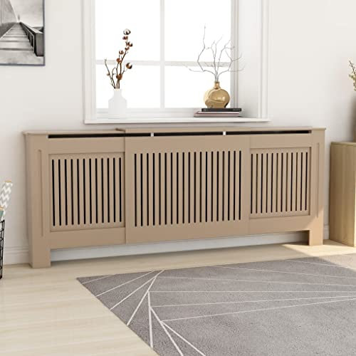 Accesorios para electrodomésticos para el hogar y el jardín, accesorios de radiador, cubierta de radiador de MDF, 205 cm