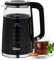 Glas Wasserkocher mit Temperatureinstellung 1,7 Liter (40°C-100°C) Teekocher Warmhaltefunktion LED Display mit Temperaturwahl 2200 Watt Wasser Kocher Water Kettle 100% BPA FREI