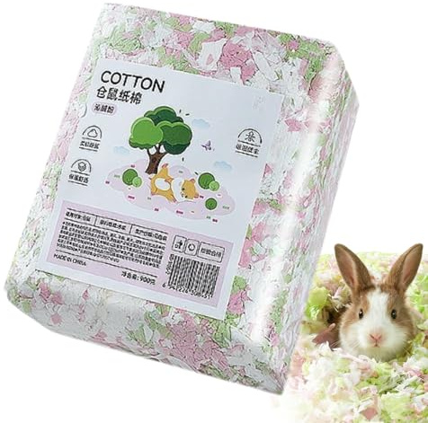 Ropa de cama para hámsters – Funda suave y absorbente para jaula de 900 g para hámsters, conejos, chinchillas, conejos y chinchillas | Cómoda arena para ardillas, jerbos, conejos, gal
