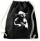 STYLETEX23 Yoda Turnbeutel Sportbeutel, schwarz