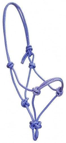 York Siena Knot Halter (Pony, Blue)