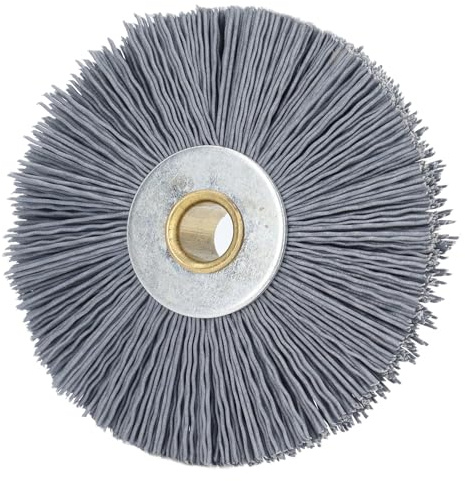Brosse D'ébavurage en Nylon, Brosse D'ébavurage pour Machine à clé, Brosse D'ébavurage en Filament de Nylon, Outil de Nettoyage pour Bravo Special pour Rekord, 80 X 15 X 10 Mm
