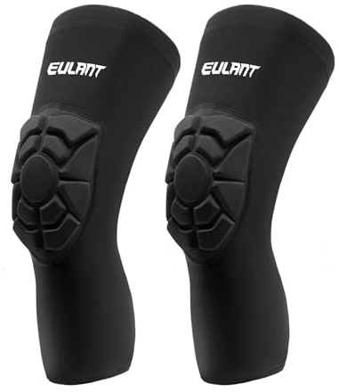 EULANT Rodilleras Voleibol para Adulto,Acolchado Rodillera Futbol Sala Portero,Flexible Rodilla Protectoras Deportivas para Balonmano Danza Yoga Patinaje Artistico Gimnasia Esquí Trabajo