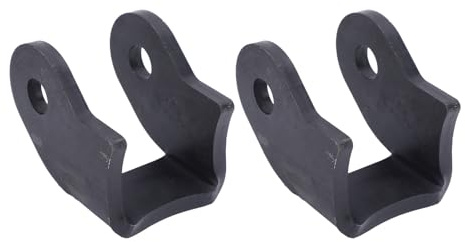 1 par de Soportes de Amortiguador para Soldar, Soportes de Amortiguador Universales para Soldar de Alta Resistencia en el lado del eje, Soporte de Amortiguador Curvado de alto ren