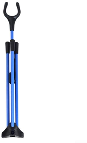 Durashmall Support de support pliable en fibre de verre pour arc long classique chasse d'arc traditionnel léger et stable facile à transporter et à installer Suitab (bleu)