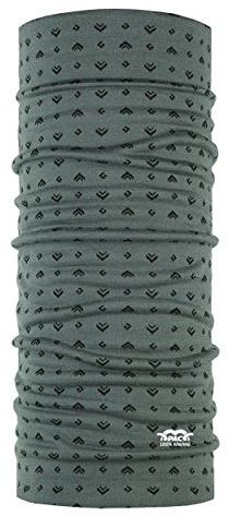 P.A.C. Merino Wool Arrow Grey Multifunktionstuch - Merinowoll Schlauchtuch, Halstuch, Schal, Kopftuch, Unisex
