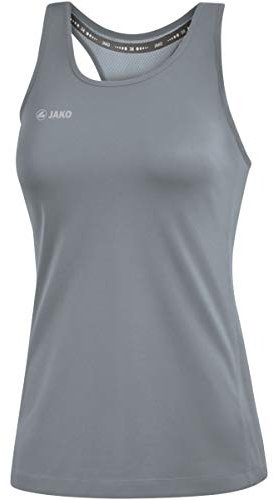JAKO Damen Tanktop Run 2.0, Steingrau, 38