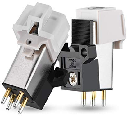 Stylet de Remplacement de Cartouche magnétique pour Platine Vinyle avec Aiguille Vinyle LP pour Platine Tourne-Disque