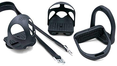 Compositi AMKA Sattelzubehör Set für Kinder mit Steigbügel, Riemen und Durchrutschschutz