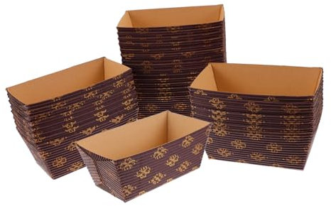 CIYODO 50pièces Caissettes à Cupcakes Papier Décoratives Pour Cupcakes Fournitures De Pâtisserie Caissettes à Muffins Formes Variées Pour Gâteaux Maison