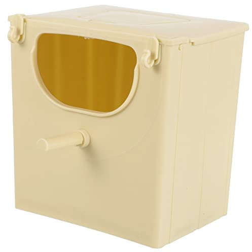 HAPINARY Vogel Nistkasten Aus Kunststoff Hängend Für Ziervögel Mit Reinigungsmöglichkeit Geeignet Für Papageien Und Sittiche