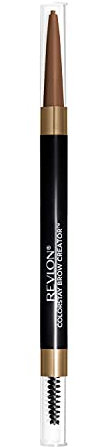 Revlon Colorstay Eyebrow Pencil Creator with Powder & Spoolie Brush to Fill, Define, Sculpt, Shape & Diffuse Perfect Brows, Soft Brown (605)