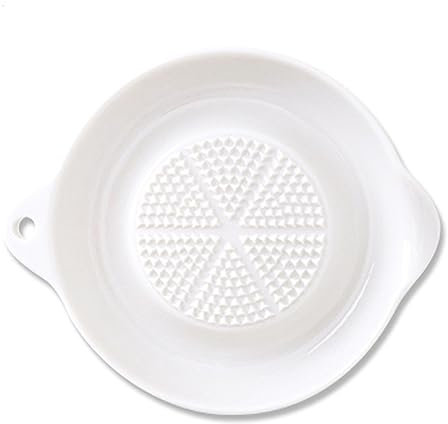 LATRAT Grattugia in ceramica, grattugia per zenzero, grattugia aglio per frutta, grattugia per verdure e zenzero aglio cipolla (stile 2)