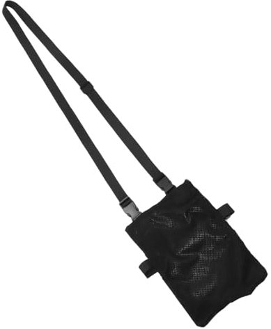 GXGM Urindrainagebeutelhalter,Schwarz,2000 Ml Verdeckte Katheterbeutelabdeckung mit Verstellbarem Riemen und Unsichtbarem Schlitz,Urinbeutel Für Unterwegs