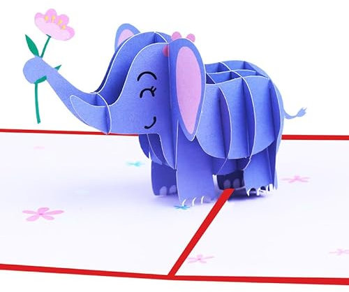 3D Pop up Geburtstagskarte, 3d Pop Up Karte, 3D Geburtstagsgrusskarte Happy Birthday Karte, fuer Kinder Frauen Mama Papa Frau Mann