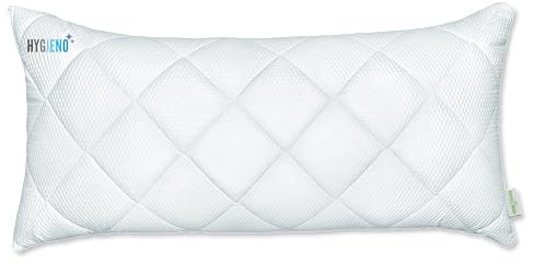 Koru Kids® Kinder Kopfkissen 40x80 cm mit Reißverschluss - anpassbare Füllung 600g - Kinderkopfkissen für Allergiker - waschbar 60°C & trocknergeeignet - Kissen Kinder - Oeko-TEX – Kinderkissen