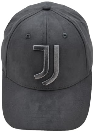 Juventus 133509 Grigio Cappellino da Baseball, Taglia Unica Unisex-Adulto