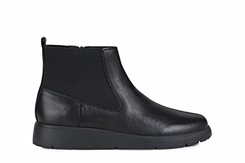 Geox D Arlara G, Botines para Mujer, Negro (Black), 38 EU