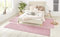 Hanse Home Nasty Teppich Bettumrandung 3-teilig – Bettvorleger Bettläufer Teppichläufer Kurzflor Einfarbig Unifarben Läufer-Set für Kinderzimmer Schlafzimmer, Uni Hellrosa, 2X 70x140cm 1x 70x240cm