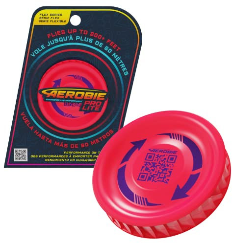 Aerobie Unisex Jugend Pro Lite, Rot/Violett, Einheitsgröße