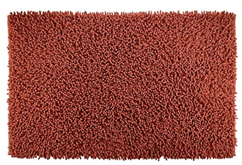 Casatessile rutschfeste Badematte CLOE - Terracotta, 55x90 cm.