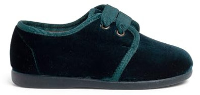 Pisamonas Zapato Terciopelo Cordón Faya Talla 29 Color Verde