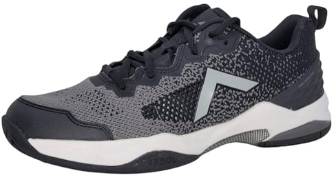 Tyrol Men's Smash Pickleball Shoe - Black/Smoke Pearl - 8.5