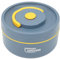 Insulated Food Container, Thermal Lunch Box 420ml Stainless Steel Lunch Box Double Layer Insulated Food Jar Portable Round Thermal Lunch Container for Adults Teens Kids