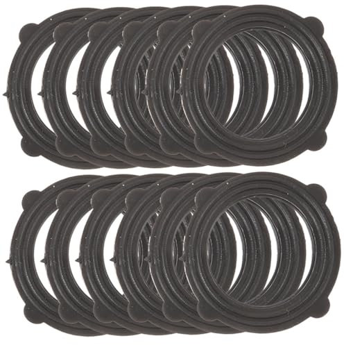 ROMISBABA 40st Gummimatte Für Den Garten Sprüherteil Schlauchdichtungen Langlebige Schlauchwaschmaschinen Hochdruckreiniger Schnellkupplung Anti-leck-schlauchwaschmaschinen Black