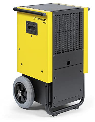 TROTEC Déshumidificateur de chantier TTK 500 (max. 70 l/h), convient pour des pièces jusqu'à 470 m³, compresseur rotatif puissant