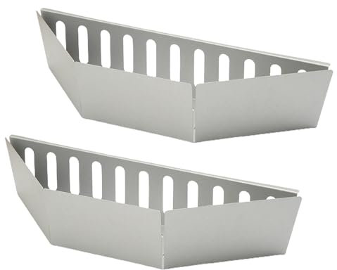 Panier à charbon de bois en acier inoxydable, compatible avec accessoires de barbecue, récipient à charbon pour barbecue quotidien en plein air et cuisine A