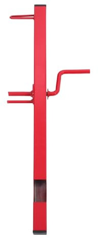 IWOWHERO Manual Steel Bundling Strap Winder for Truck Heavy Duty Cargo Belt Winding Tool Red Sturdy and Efficient Tie down Strap Organizer