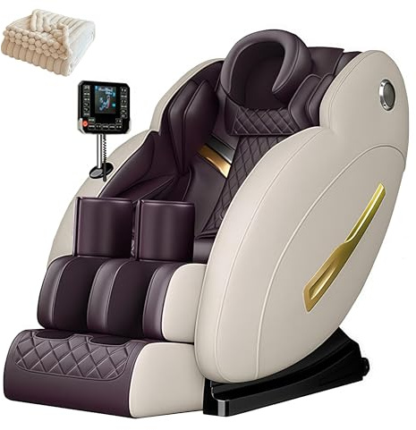 Poltrona massaggiante per tutto il corpo con airbag riscaldato, nessun montaggio richiesto, ideale per soggiorni e camere da letto