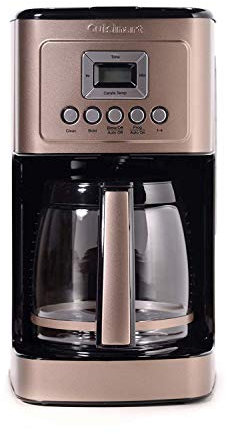Cuisinart Coffee Maker, 14-Cup Glass Carafe, Fully Automatic for Brew Strength Control & 1-4 Cup Setting, Stainless Steel, DCC-3200UMB, Umber