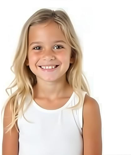 ZZZ ZZZ PETITE ABEILLE Set da 3 Maglietta o Canottiera Bambina Cotone 100% da 3 a 14 Anni, T-Shirt bambima Bianche Maniche Corte, Canotte Ragazza Bianca, Canottiera Intima, Maglietta Intima (Raso,6)
