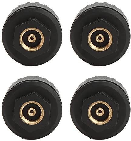 Keenso Auto TPMS Reifendrucküberwachungssystem, Auto TMPS Kit 4 Externe Sensoren Echtzeitanzeige Temperaturdruck 0-100 PSI für Auto Wohnmobil Anhänger Reifendruckkontrollsysteme