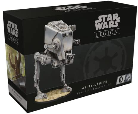 Atomic Mass Games, Star Wars: Legion – AT-ST Läufer, Einheit-Erweiterung, Tabletop, 2 Spieler, Ab 14+ Jahren, 120-180 Minuten, Deutsch