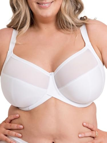 Curvy Kate Wonderfully Full Cup Side Support Bra White 38G
