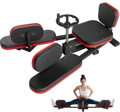 NArra Leg Stretcher Machine, Adjustable Leg Stretch Training Machine, 330lbs Heavy Duty Leg Extension Machines for Home Yoga Gym Fitness to Train Leg Flexibility, Black