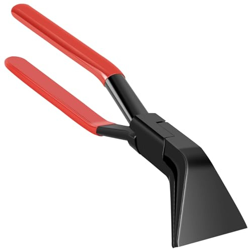 Pinza per lamiera piegatrice a 45° larga 60 mm Pinza per lamiera con impugnatura antiscivolo Aggraffatrici manuali antiruggine Strumenti per piegare e levigare