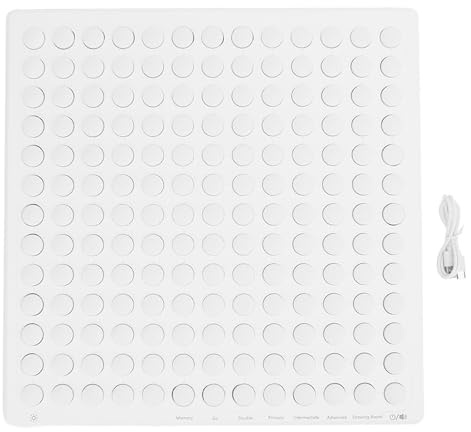 Yosoo Scacchiera Intelligente AI, Gioco da Tavolo Educativo per Bambini con Modalità Didattiche AI, Supporta Go e Gomoku per L'Allenamento di Strategia e Logica, Ricaricabile 900mAh