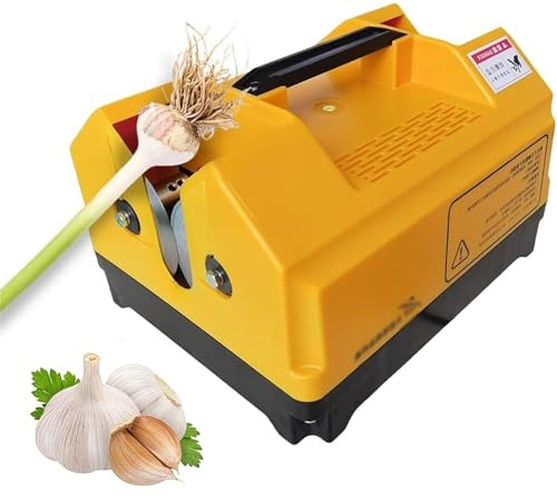 Taglierina elettrica per radice di aglio e gambo, design efficiente su entrambi i lati per la preparazione di prodotti freschi