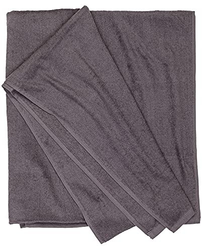 Kapart Strandhandtuch I Handtuch XXL I Badehandtuch Groß I Strandtuch XXL I Großes Strandtuch I Saunatuch I Badetuch in Übergrößen 155 x 220 cm, Größe:155x220, Farbe:710 Grau