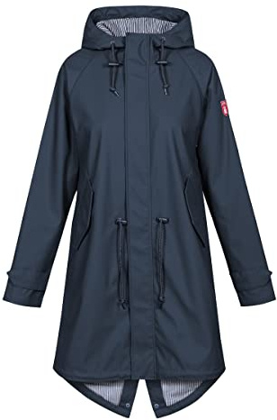 derbe Traveby Fisher - Regenmantel, Größe:38, Farbe:navy/navy
