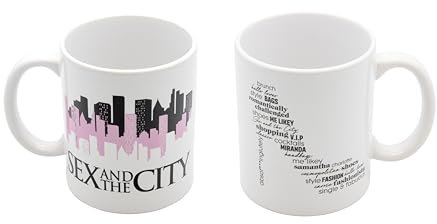 Sex & The City Keramiktasse - 320 ml - in Geschenkpackung 12x9x10 cm