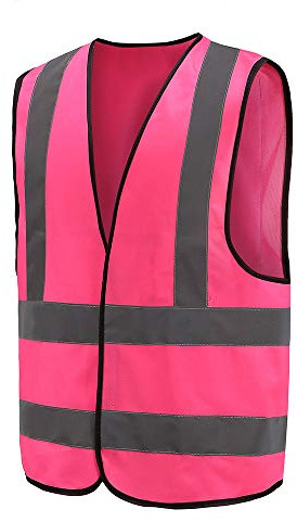 AYKRM 2-5 Year children reflective vest pink